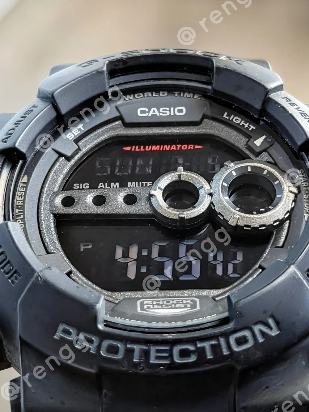 Casio G-Shock Matte Black Digital Sport Watch
